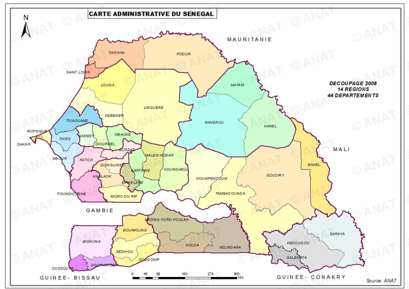 Régionalisation de Bakel : La proposition de découpage de la nouvelle région de Bakel